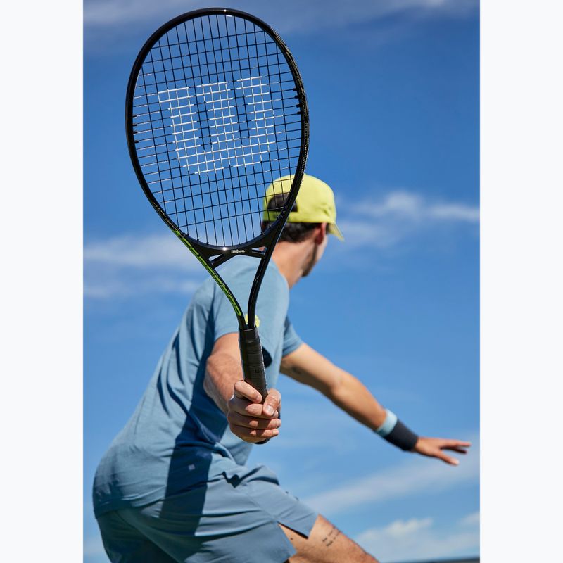 Wilson Aggressor 112 тенис ракета черно-зелена WR087510U 14