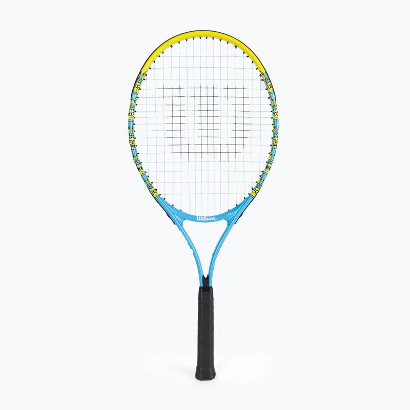 Детска тенис ракета Wilson Minions 2.0 Jr 25 синьо/жълто WR097310H
