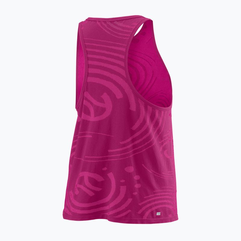 Дамска тениска Wilson PWR SMLS Tank pink WRA809702 2