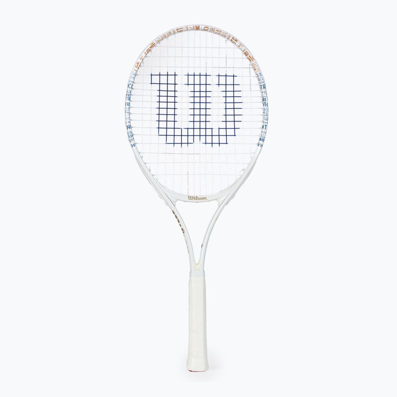 Детски тенис комплект Wilson Roland Garros Elite 25 в оранжево и бяло WR086810F 2