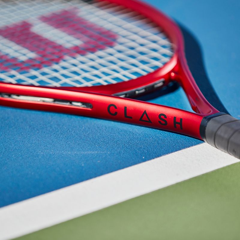 Детска тенис ракета Wilson Clash 25 V2.0 червена WR074710U 9