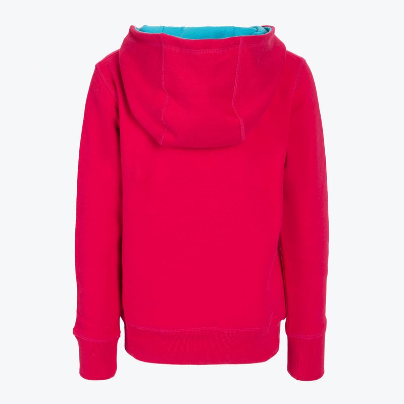 Детска качулка Wilson Script Cotton PO Hoody pink WRA769221 2