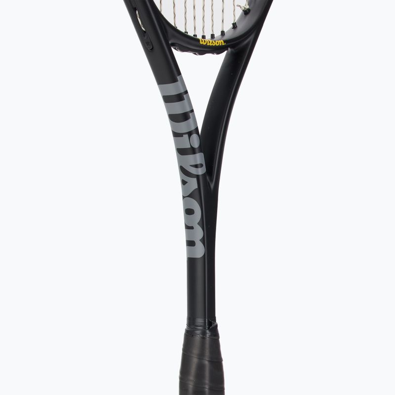 Ракета за скуош Wilson Pro Staff CV черна/жълта/червена 4