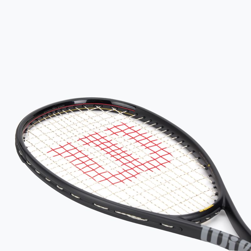 Ракета за скуош Wilson Pro Staff CV черна/жълта/червена 5