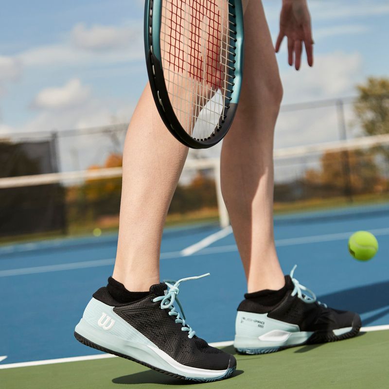 Wilson Ultra 100L V4.0 тенис ракета синьо-лилава WR108411 9
