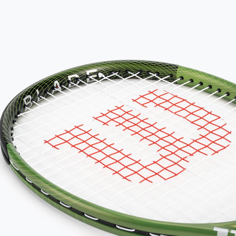 Wilson Blade Feel 100 тенис ракета зелена WR117410 5