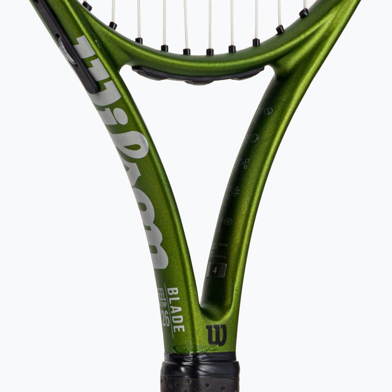 Детска ракета за тенис Wilson Blade Feel Comp 26 зелена WR125210U 4