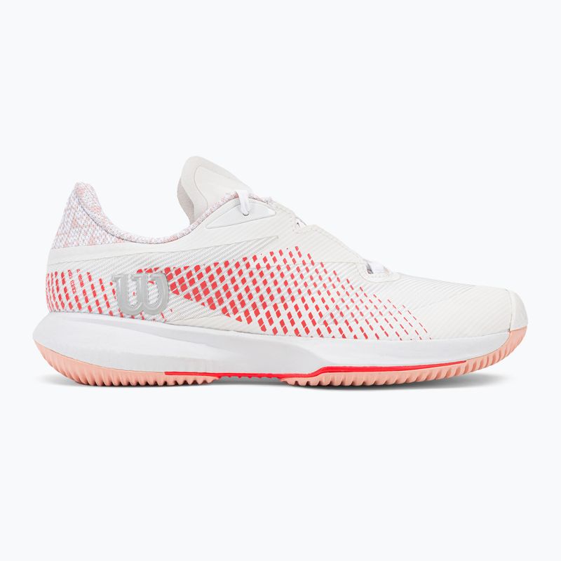 Дамски обувки за тенис Wilson Kaos Swift 1.5 червено и бяло WRS331040 2