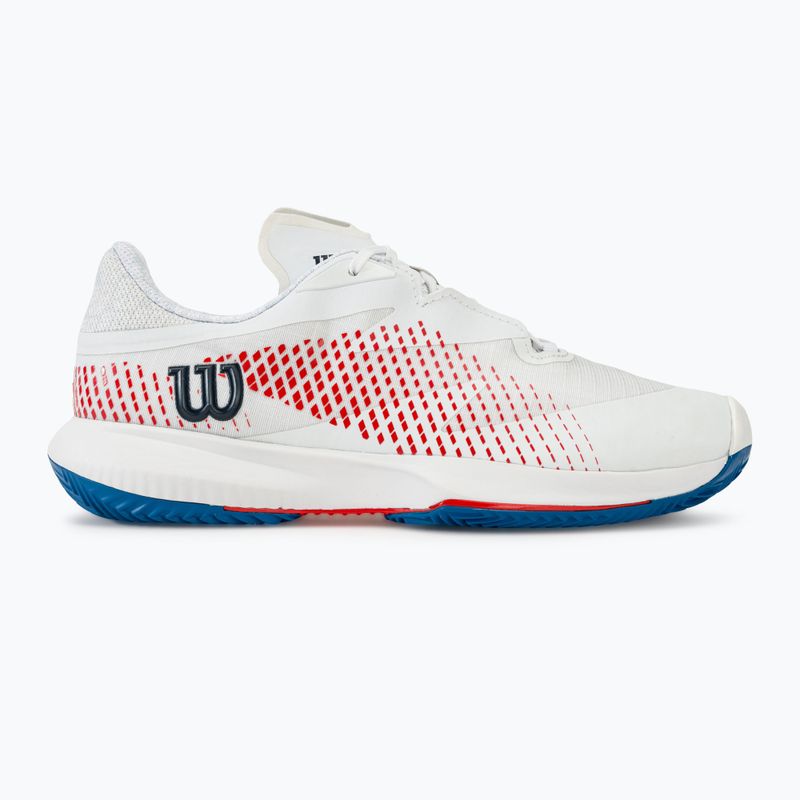 Мъжки обувки за тенис Wilson Kaos Swift 1.5 Clay white/deja vu blue/wilson red 2