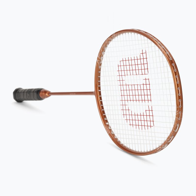 Ракетка за бадминтон Wilson Vertex 300 bronze/white 2