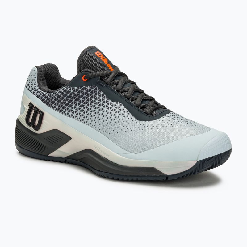 Wilson Rush Pro 4.0 Shift Clay ballad blue/ebony/orange tiger мъжки обувки за тенис