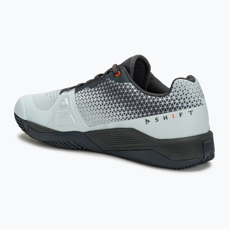 Wilson Rush Pro 4.0 Shift Clay ballad blue/ebony/orange tiger мъжки обувки за тенис 3