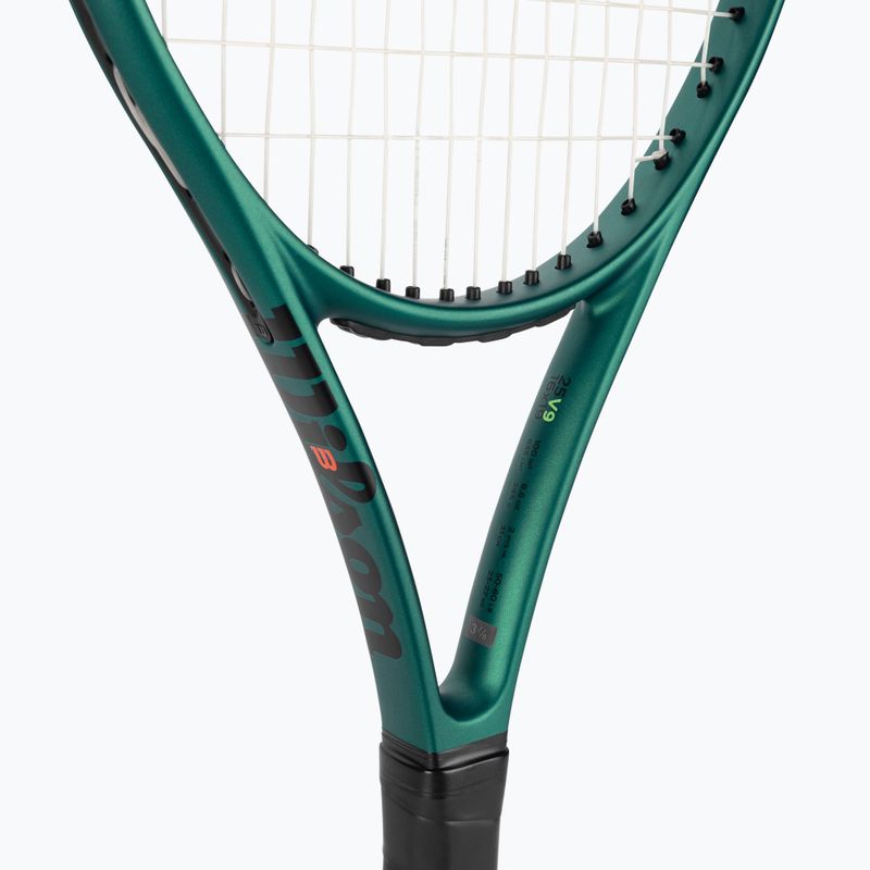 Детска тенис ракета Wilson Blade 25 V9 зелена 4