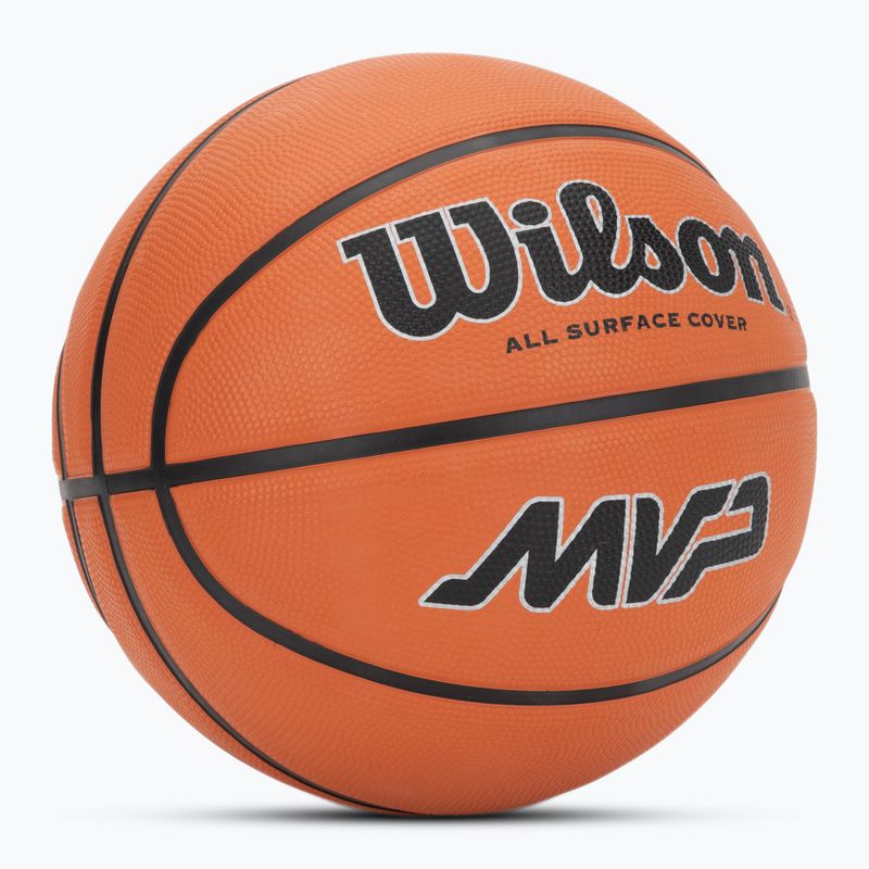 Wilson MVP кафяв баскетболен размер 5 2