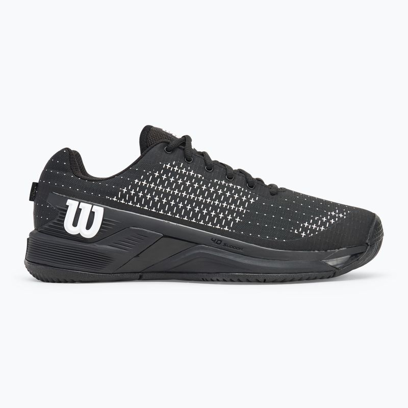 Мъжки обувки за тенис Wilson Rush Pro Extra Duty black/ black/ white 2