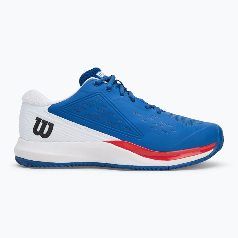 Мъжки обувки за тенис Wilson Rush Pro Ace Clay deja vu blue/ white/ infrared 2