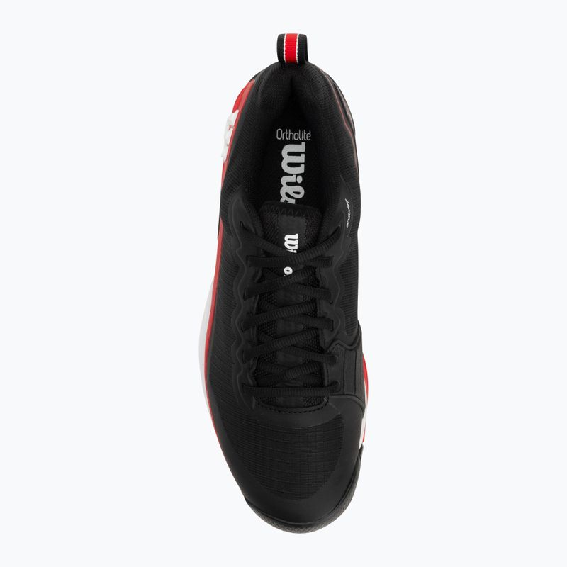 Мъжки обувки за тенис Wilson Rush Pro 4.5 Clay black/ infrared/ white 4