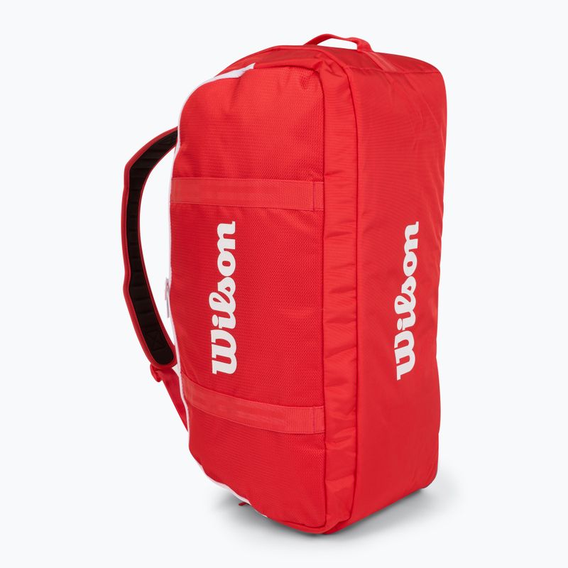 Wilson Super Tour Red Coaches Duffel тенис чанта червена 2