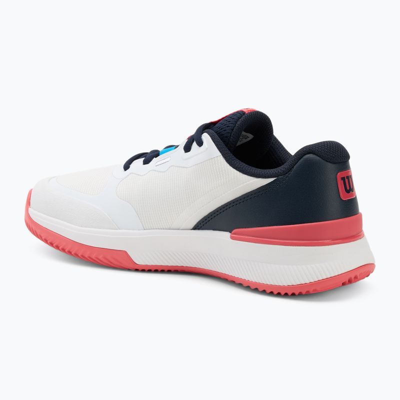 Дамски обувки за тенис Wilson Intrigue Pro Clay W white/ navy blazer/ dubarry 3