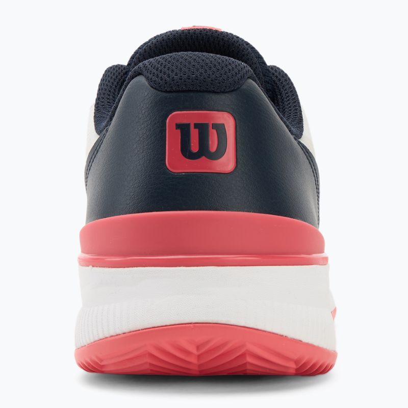 Дамски обувки за тенис Wilson Intrigue Pro Clay W white/ navy blazer/ dubarry 6