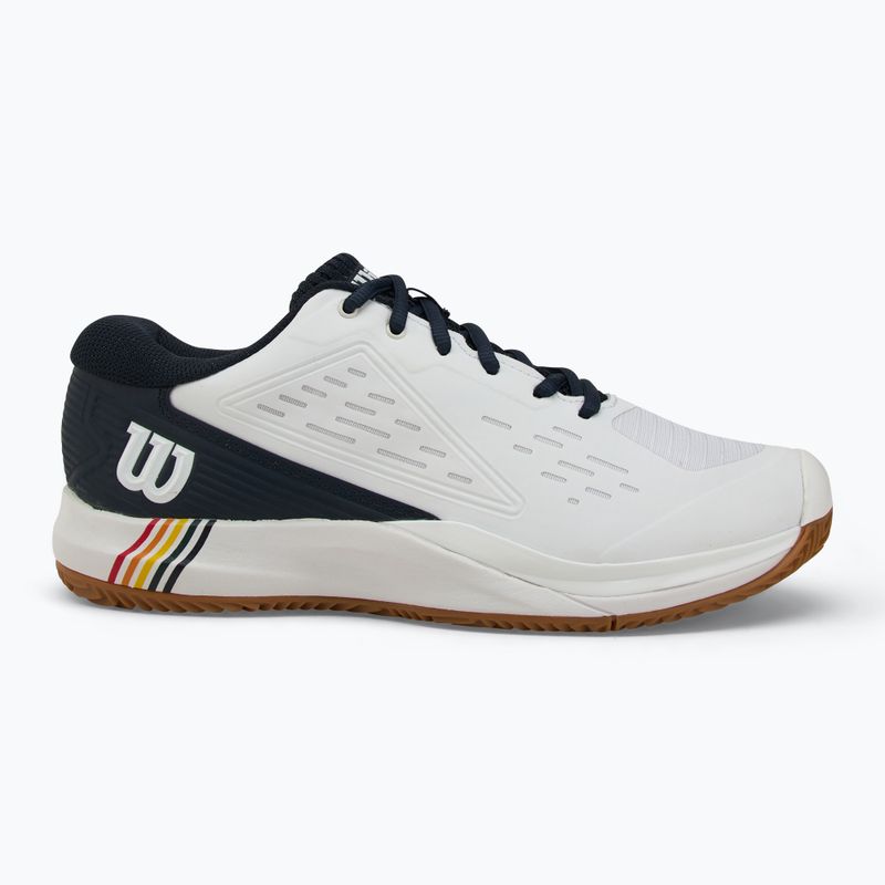 Мъжки обувки за тенис Wilson Rush Pro Ace Clay RG white/ navy blazer/ gum 2