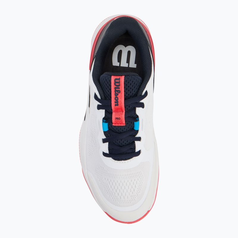 Дамски обувки за тенис Wilson Intrigue Pro W white/ navy blazer/ dubarry 5