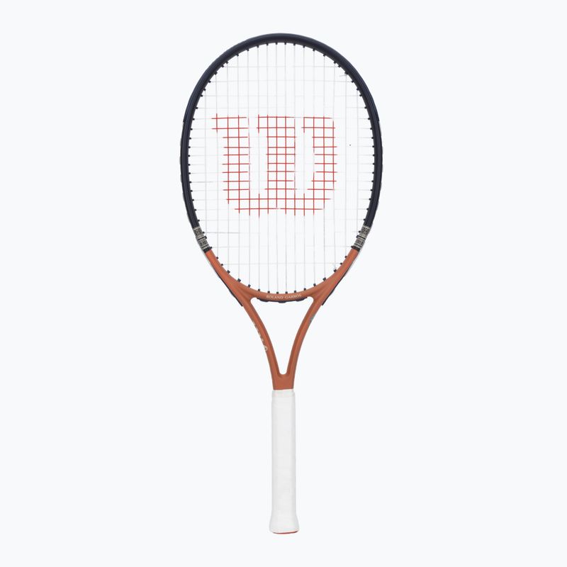Детска тенис ракета Wilson Roland Garros Elite Comp Jr 26 navy/orange