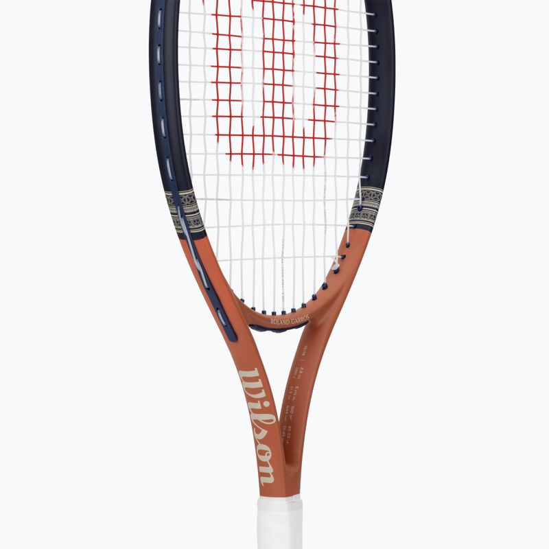 Детска тенис ракета Wilson Roland Garros Elite Comp Jr 26 navy/orange 4
