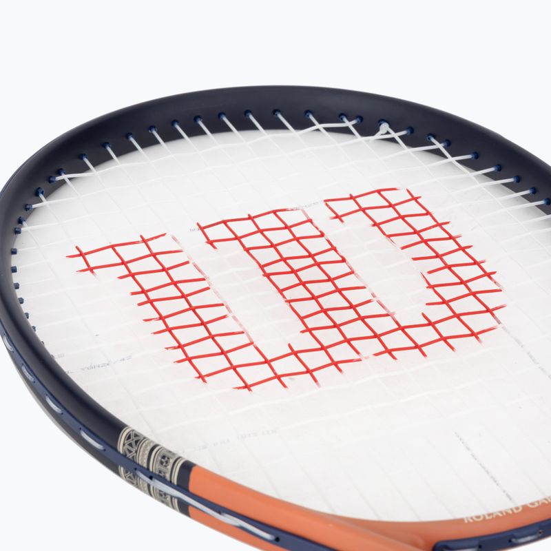 Детска тенис ракета Wilson Roland Garros Elite Comp Jr 26 navy/orange 5