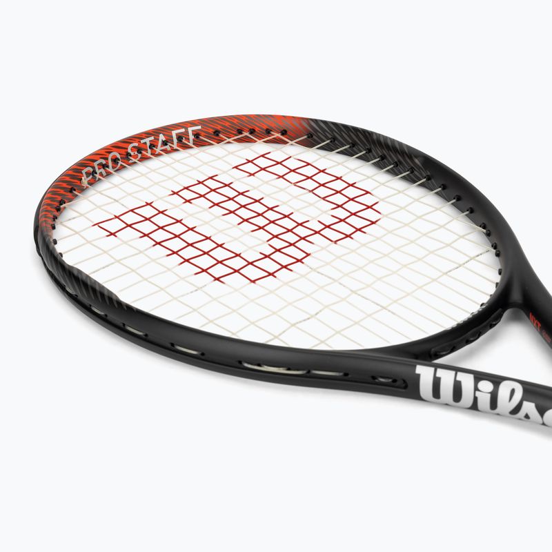 Детска тенис ракета Wilson Pro Staff Precision NXT Jr 26 black/red 5