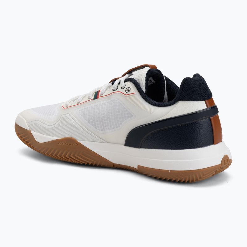 Мъжки тенис обувки Wilson Rush Pro 5 Clay white/navy blazer/gum 3