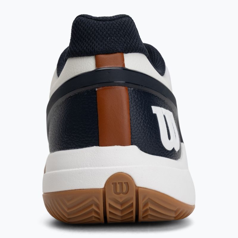 Мъжки тенис обувки Wilson Rush Pro 5 Clay white/navy blazer/gum 6