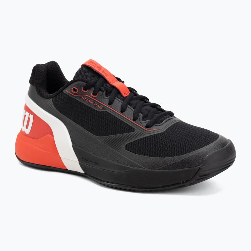 Мъжки обувки за падел Wilson Rush Pro 5 black/infrared/white