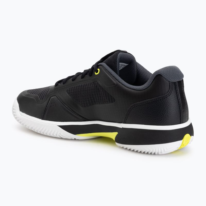 Мъжки тенис обувки Wilson Rush Lite 5 Clay black/white/safety yellow 3