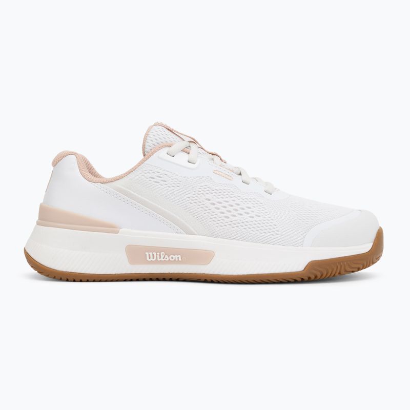 Дамски тенис обувки Wilson Intrigue Pro white/cameo rose/gum 2