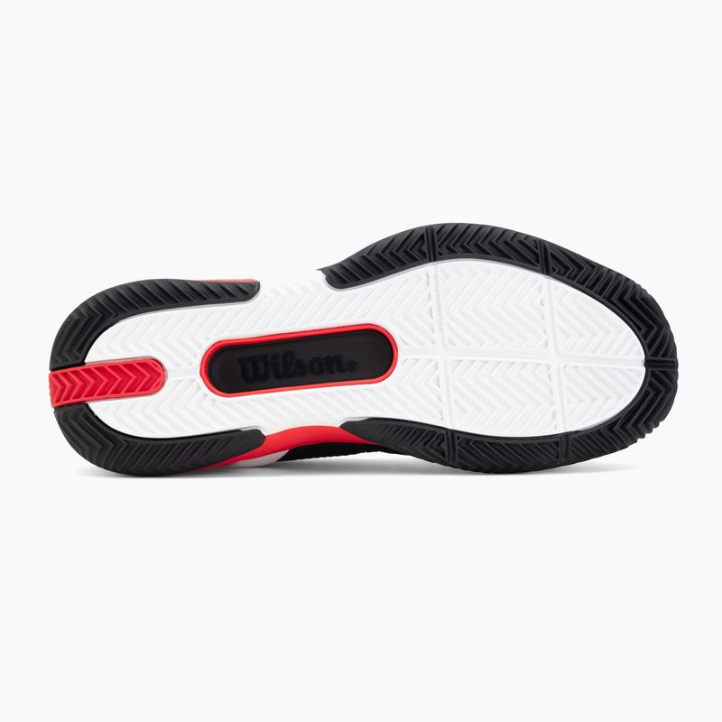 Мъжки тенис обувки Wilson Rush Pro 5 Clay black/infrared/white 4