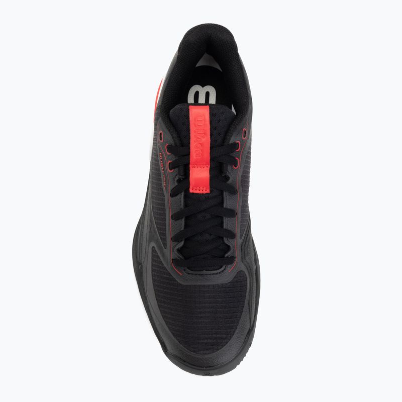 Мъжки тенис обувки Wilson Rush Pro 5 Clay black/infrared/white 5
