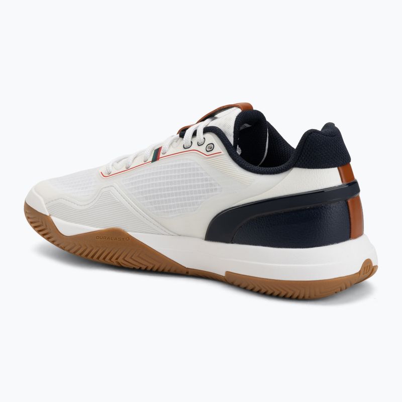 Мъжки тенис обувки Wilson Rush Pro 5 white/navy blazer/gum 3
