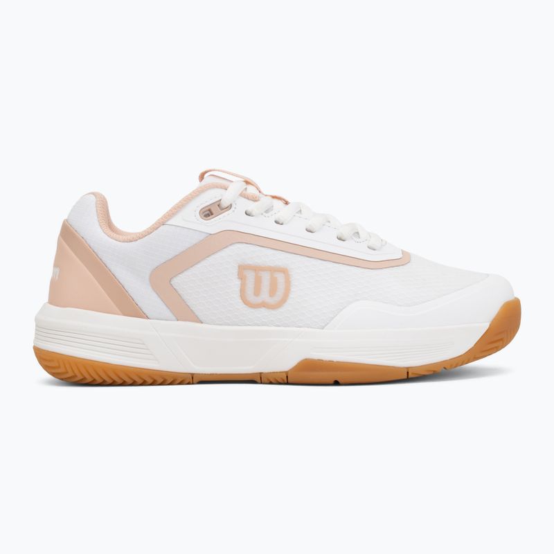 Дамски тенис обувки Wilson Courtglide white/cameo rose/gum 2