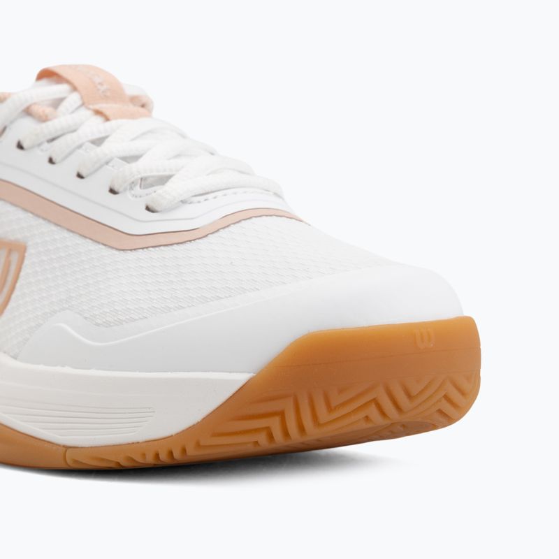 Дамски тенис обувки Wilson Courtglide white/cameo rose/gum 7