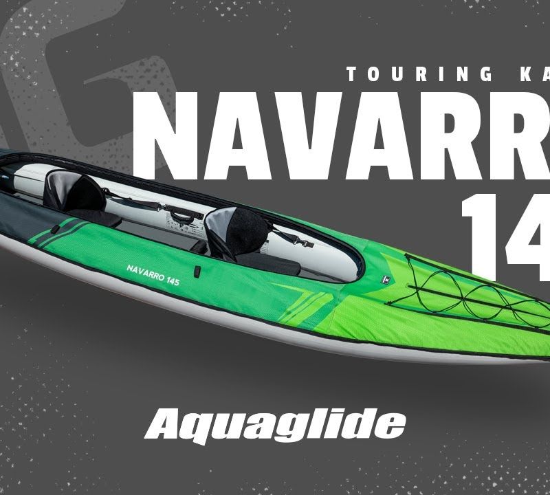 Aquaglide Navarro 145 надуваем каяк за 2 души 584119110 9
