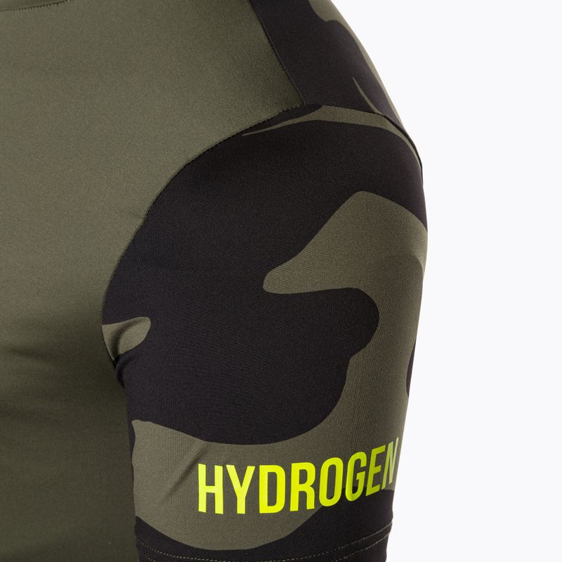 Мъжка тениска за тенис HYDROGEN Camo Tech, зелена T00514397 6