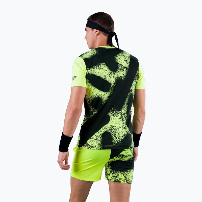 Мъжка тениска HYDROGEN Spray Tech Tennis Shirt yellow T00502724 2