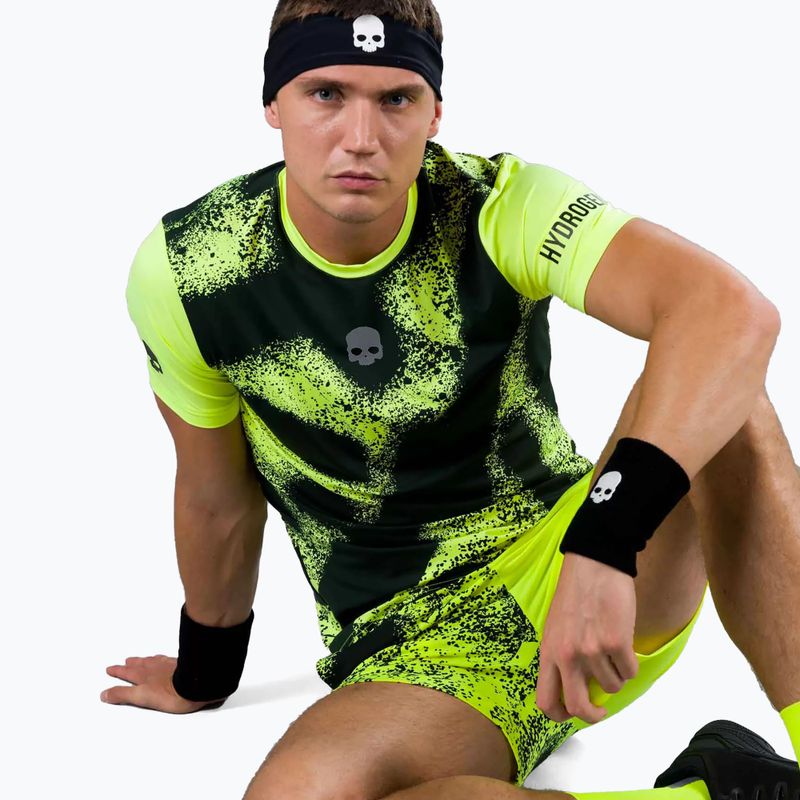 Мъжка тениска HYDROGEN Spray Tech Tennis Shirt yellow T00502724 5