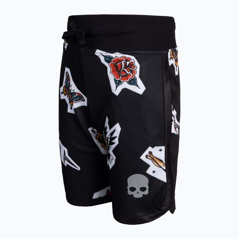 Детски шорти за тенис HYDROGEN Tattoo Tech black TK0506007 3