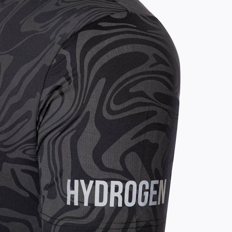 Мъжка тениска HYDROGEN Chrome Tech Tee сива 7