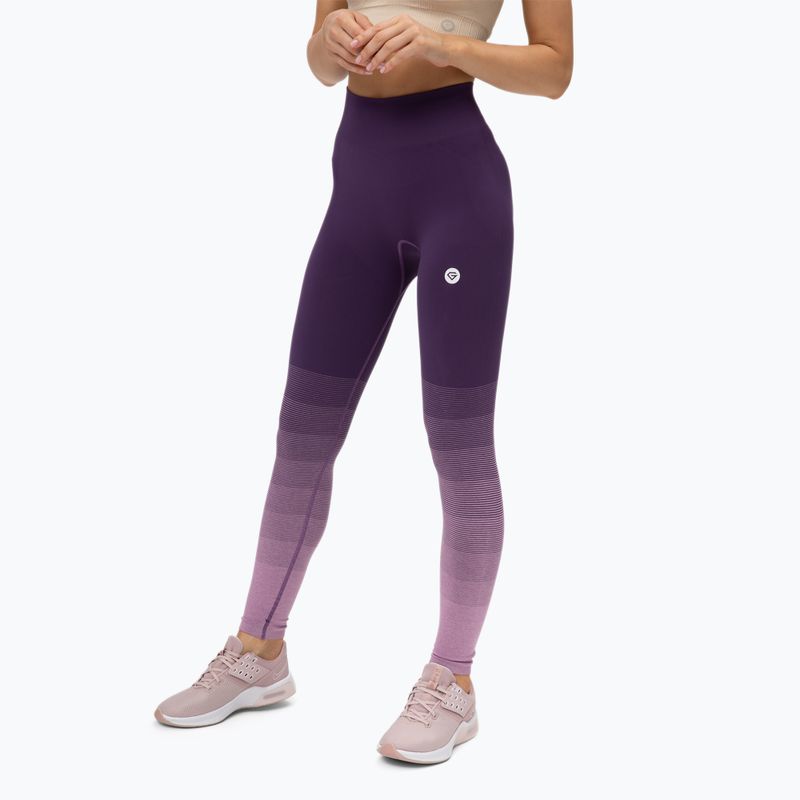 Дамски гамаши Gym Glamour Ombre purple 282