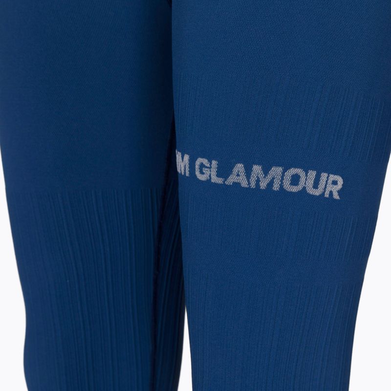 Дамски клинове Gym Glamour push up blue 313 7