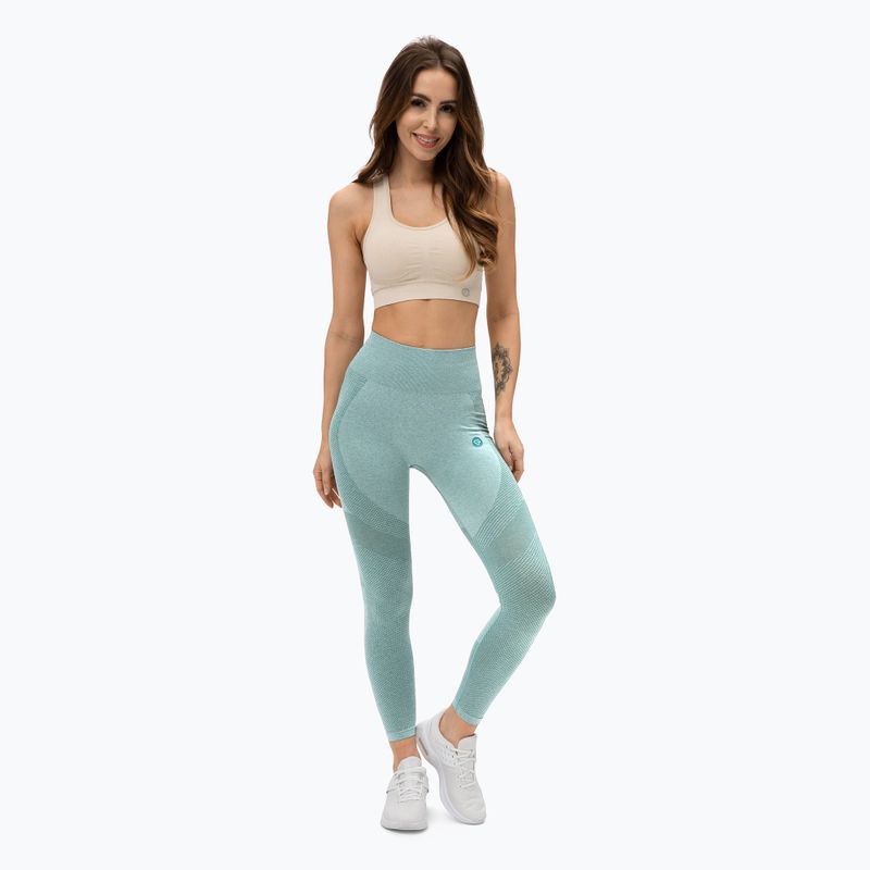 Дамски клинове Gym Glamour Fusion зелен 337 2