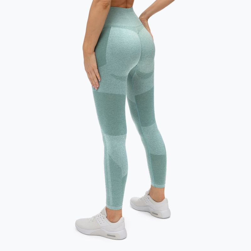 Дамски клинове Gym Glamour Fusion зелен 337 3